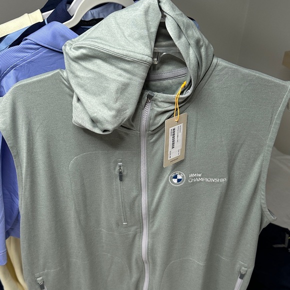 Peter Millar Other - Peter Millar Full Zip Cloudglow Vest- Sage Fog L-from the BMW championship